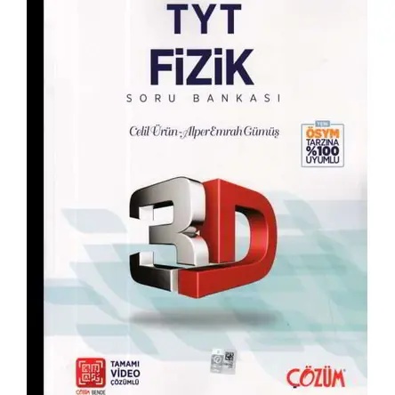 Çözüm TYT 3D Fizik Video Çözümlü Soru Bankası