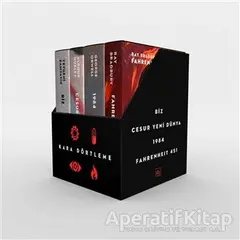 Kara Dörtleme Kutu Set (4 Kitap Takım) - Alican Saygı Ortanca - İthaki Yayınları