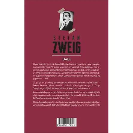 Dadı - Stefan Zweig - Aperatif Kitap Yayınları