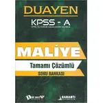 Dahi Adam KPSS-A Maliye Çözümlü Soru Bankası