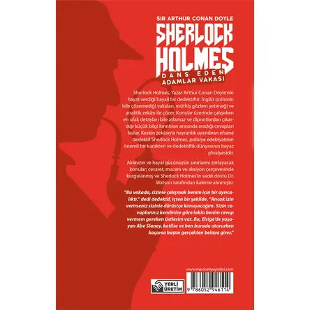 Dans Eden Adamlar Vakası - Sherlock Holmes - Maviçatı Yayınları