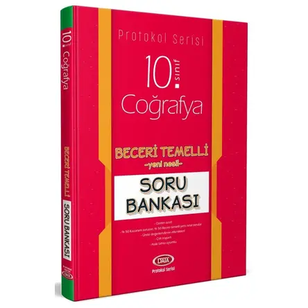 Data 10. Sınıf Coğrafya Beceri Temelli Soru Bankası (Protokol Serisi)