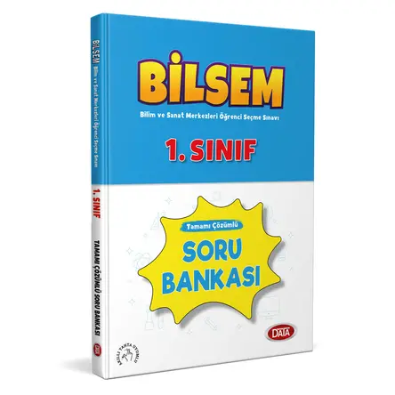 Data 1.Sınıf BİLSEM Tamamı Çözümlü Soru Bankası