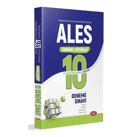 Data ALES Çözümlü 10 Deneme Sınavı