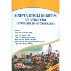 Data Sınıfta Etkili Öğretim ve Yönetim (Etkinlikler ve Örnekler)