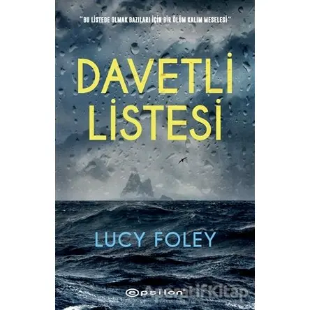 Davetli Listesi - Lucy Foley - Epsilon Yayınevi