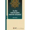 İslam Hukukunda Hakkın Düşmesi - Fatih Yakar - DBY Yayınları