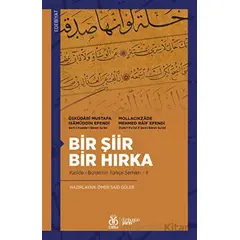 Bir Şiir Bir Hırka - Üsküdari Mustafa İsamüddin Efendi - DBY Yayınları