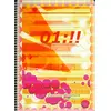 Okul Defteri A5 Boy 144 Yaprak Kareli Spiral Kapak Alfa Defter