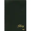 Glory A4 Boy 40 Yaprak Kareli Spiral Kapak Alfa Defter