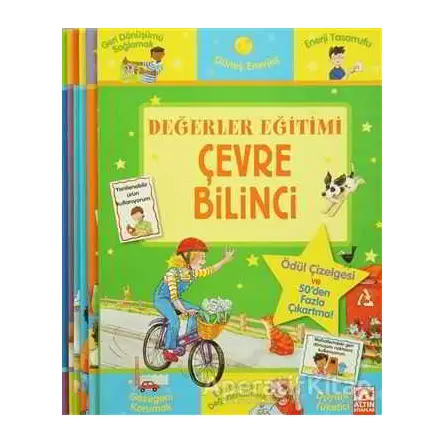 Değerler Eğitimi (6 Kitap Takım) - Sophie Giles - Altın Kitaplar