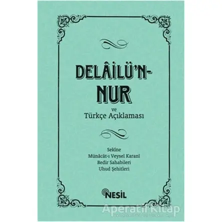 Delailün-Nur - Kenan Demirtaş - Nesil Yayınları