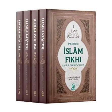 Delilleriyle İslam Fıkhı (4 Cilt) - Ebu Malik Kemal İbnus-Salim - Beka Yayınları