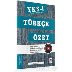 TYT Türkçe Özet (YKS 1. Oturum) - Tufan Şahin - Delta Kültür Yayınevi