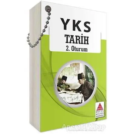 YKS 2.Oturum Tarih Kartları - İbrahim Kaygısız - Delta Kültür Yayınevi