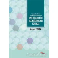 Cumhuriyet Dönemi Din Dersi Öğretim Programları ve Ders Kitaplarında Dinler, İnançlar ve İslam Düşün