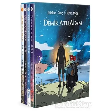 Demir Atlı Adam Ciltli Set (4 Kitap Takım) - Gürkan Genç - Ephesus Yayınları