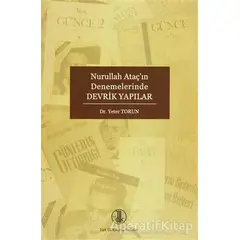 Nurullah Ataç’ın Denemelerinde Devrik Yapılar - Yeter Torun - Türk Dil Kurumu Yayınları