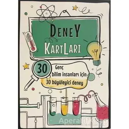 Deney Kartları (30 Kart) - Kolektif - Yağmur Çocuk