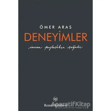 Deneyimler - Ömer Aras - Remzi Kitabevi