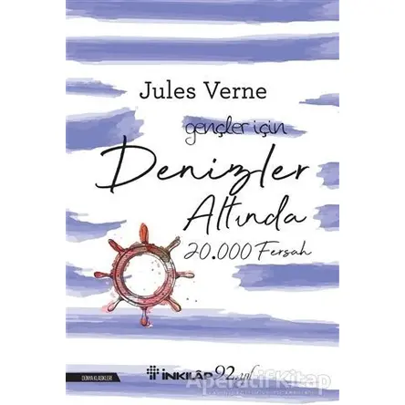 Denizler Altında 20.000 Fersah - Jules Verne - İnkılap Kitabevi