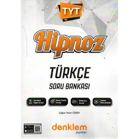 Denklem TYT Hipnoz Türkçe Tamamı Video Çözümlü Soru Bankası