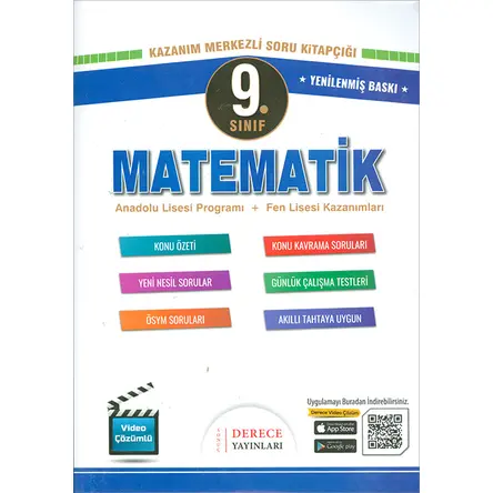 Derece 9. Sınıf Matematik Modüler Set Sonuç