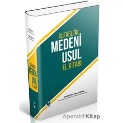 Alfabetik Medeni Usul El Kitabı - Zeki Gözütok - Adalet Yayınevi