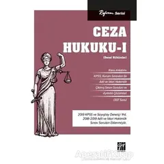 Reform Serisi Ceza Hukuku - 1 - Kolektif - Gazi Kitabevi