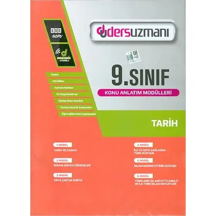 9. Sınıf 2022 Tarih Ders Uzmanı Fasükülleri - Kolektif - Ders Uzmanı Yayınları