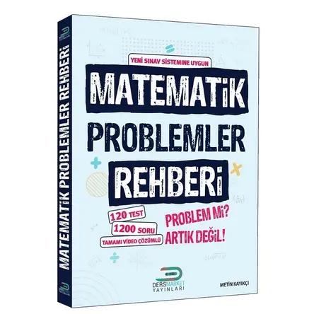 DersMarket YKS TYT Matematik Problemler Rehberi Video Çözümlü