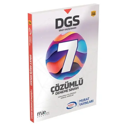 DGS 7 Çözümlü Deneme Sınavı Murat Yayınları