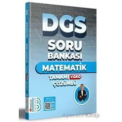 2024 DGS Matematik Tamamı Çözümlü Soru Bankası Benim Hocam Yayınları