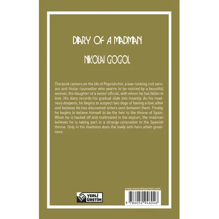 Diary Of A Madman - Nikolai Gogol (Stage-5) Maviçatı Yayınları