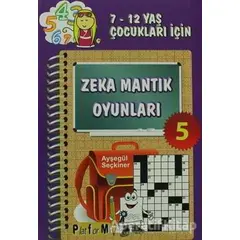 Zeka Mantık Oyunları 5 - Ayşegül Seçkiner - Platform Yayınları