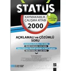 Status Kaymakamlık Çalışma Kitabı - B. Fatih Avşar - Gazi Kitabevi