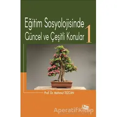 Eğitim Sosyolojisinde Güncel ve Çeşitli Konular-1 - Mahmut Tezcan - Anı Yayıncılık