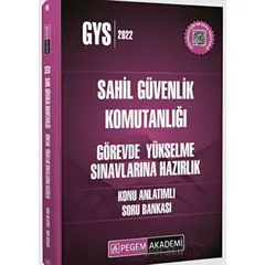 Sahil Güvenlik Komutanlığı Görevde Yükselme Sınavlarına Hazırlık Konu Anlatımlı Soru Bankası