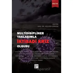 Multidisipliner Yaklaşımla İktisadi Kriz Olgusu Cilt 4 - Mustafa Erhan Bilman - Gazi Kitabevi
