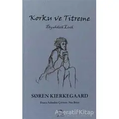 Korku ve Titreme - Soren Kierkegaard - Pinhan Yayıncılık