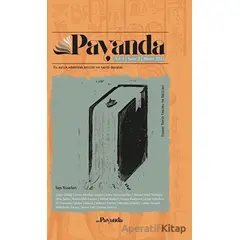 Payanda Dergisi Yıl: 1 Sayı: 2 - Nisan 2022 - Paradigma Akademi Yayınları