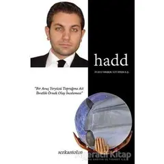 Hadd - Serkan Tolan - Cinius Yayınları