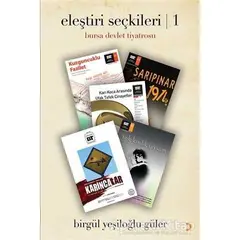 Eleştiri Seçkileri 1 - Birgül Yeşiloğlu Güler - Cinius Yayınları