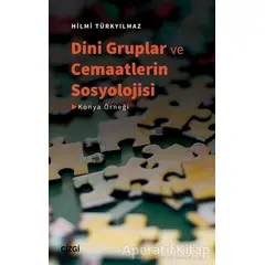 Dini Gruplar ve Cemaatlerin Sosyolojisi - Hilmi Türkyılmaz - Çizgi Kitabevi Yayınları