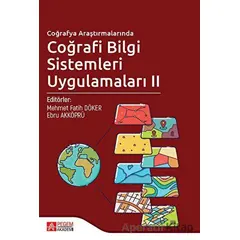 Coğrafya Araştırmalarında Coğrafi Bilgi Sistemleri Uygulamaları 2