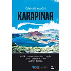 Karapınar - Ceyhan Yalçın - Gülnar Yayınları