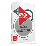 KPSS GYGK Soru Bankası 7 Günde Genel Tekrar Kitabı - Kolektif - Dijital Hoca