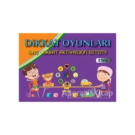 Dikkat Oyunları (3 Yaş) - Kolektif - Yuka Kids