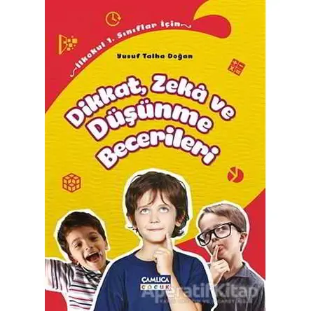 Dikkat, Zeka ve Düşünce Becerileri (5 Kitap) - Yusuf Talha Doğan - Çamlıca Çocuk Yayınları