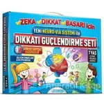 Dikkati Güçlendirme Seti 7 Yaş - Yeni Neuro - Via Sistemi İle - Kolektif - Adeda Yayınları